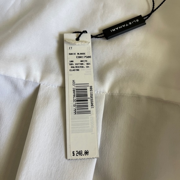 NWT Elie Tahari Sukie Blouse - Picture 5 of 6